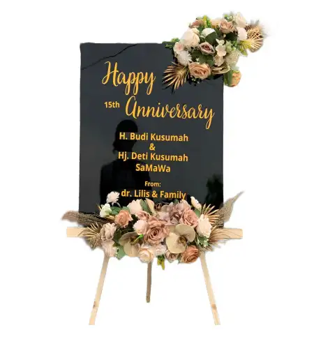 Papan Bunga Akrilik Raya Kahean