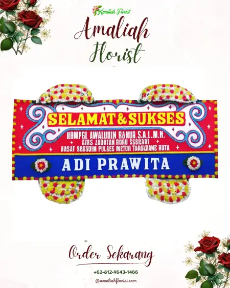 Papan Bunga Ucapan Selamat Raya Kahean