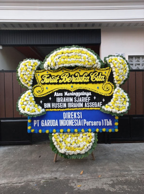 Papan Bunga Duka di Raya Kahean