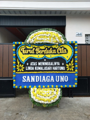 Papan Bunga Duka di Raya Kahean